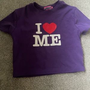 i love me shirt